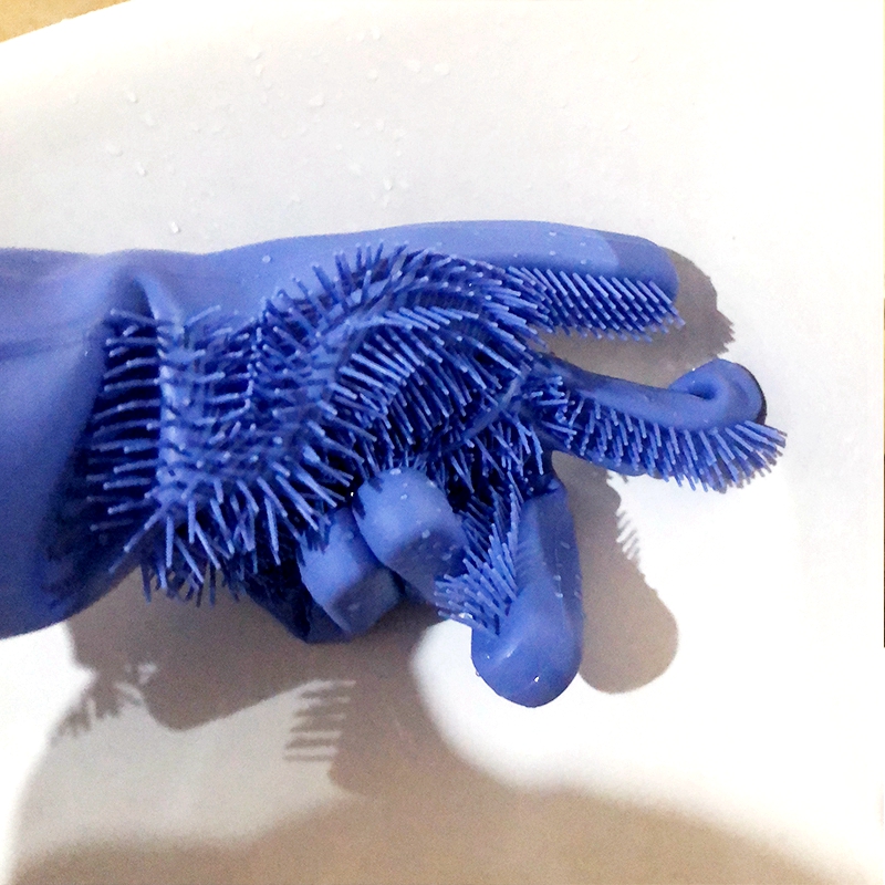 high quality durable soft best seller in amazon accessory kitchen household silicone washing clean rubber gloves