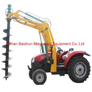 China 6m Tractor Auger Drilling Machine for Power Pole on sale
