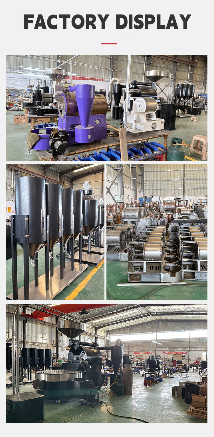 60kg Automatic Cacao Commercial Coffee Roaster Coffee Bean Roaster Manufacturer