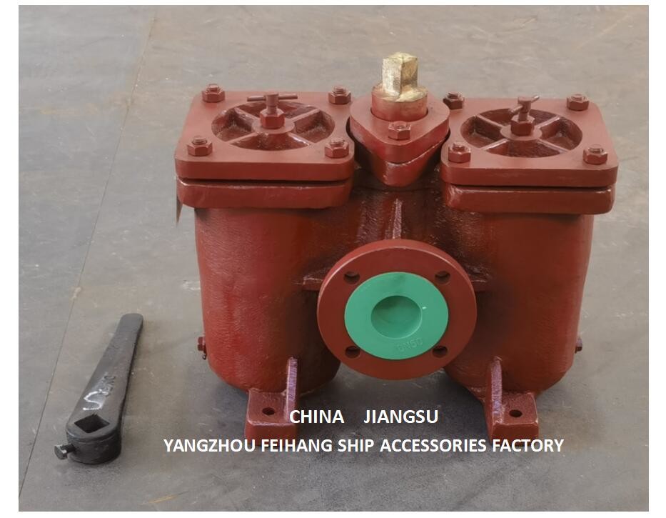 CB/T425-94 double oil filter, duplex crude oil filter price list,double oil strainers, duplex crude oil strainers