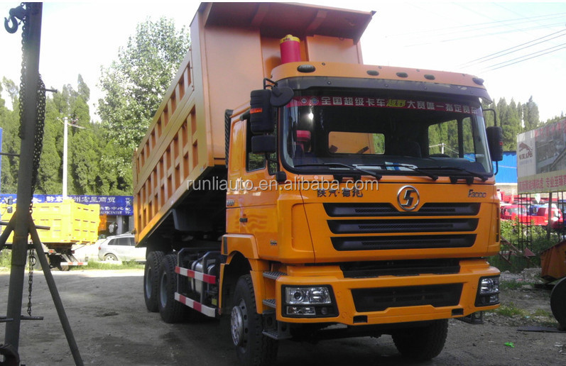 SHACMAN F3000 Euro3 6x4 Tipper Dump Truck 20 Ton Single Cab Left Hand Drive