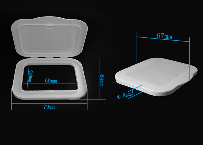 Custom Size Snap lock 79mm Plastic Flip Top Cap