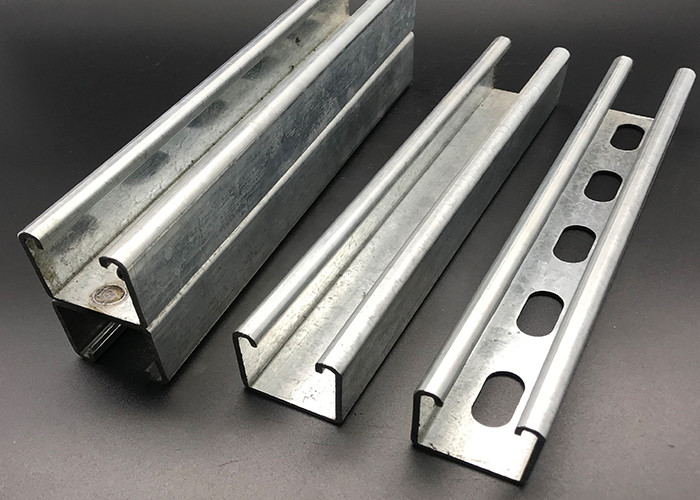 1m Stainless Steel Slotted Channel