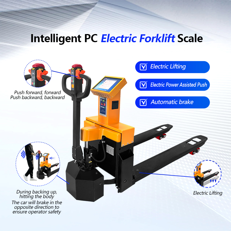 Wide Forklift Scale Advanced Technology with Accurate Weighing with 12 Inch Display