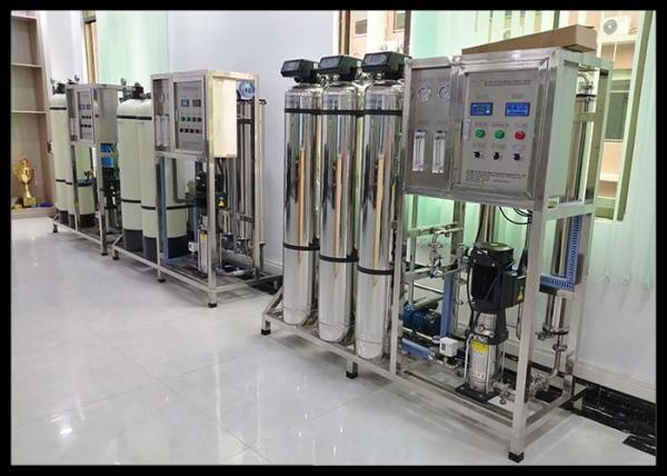 304 316 Automatic Water Softener System / 500lph Desalination Hardness Treatment