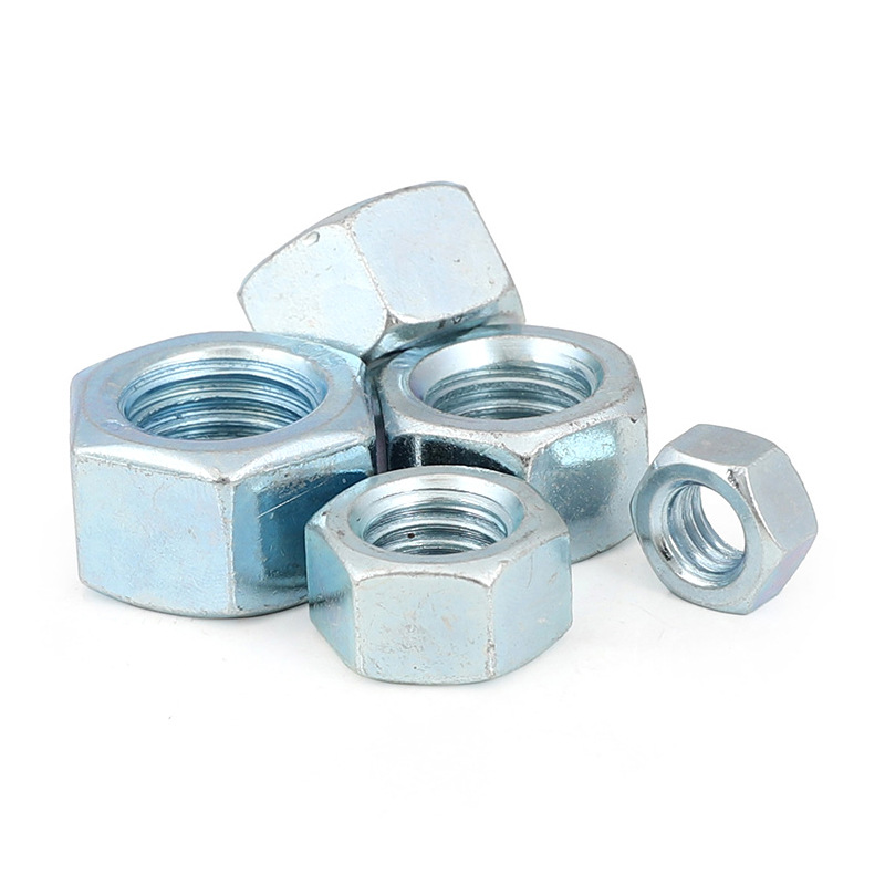 M10 DIN 934 Finish ZINC PLATED Hex Nuts M6-M36 Class 4.8 8.8 10.9 12.9 for Building
