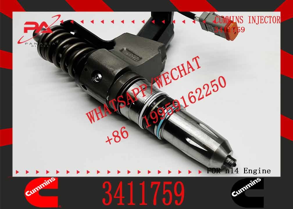 Injector 3411759 for QSM11 ISM11 M11 Diesel Engine Parts Nozzle Assembly High Quality 3411760 3081315F