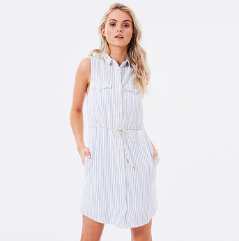 Summer elegant women casual white dress