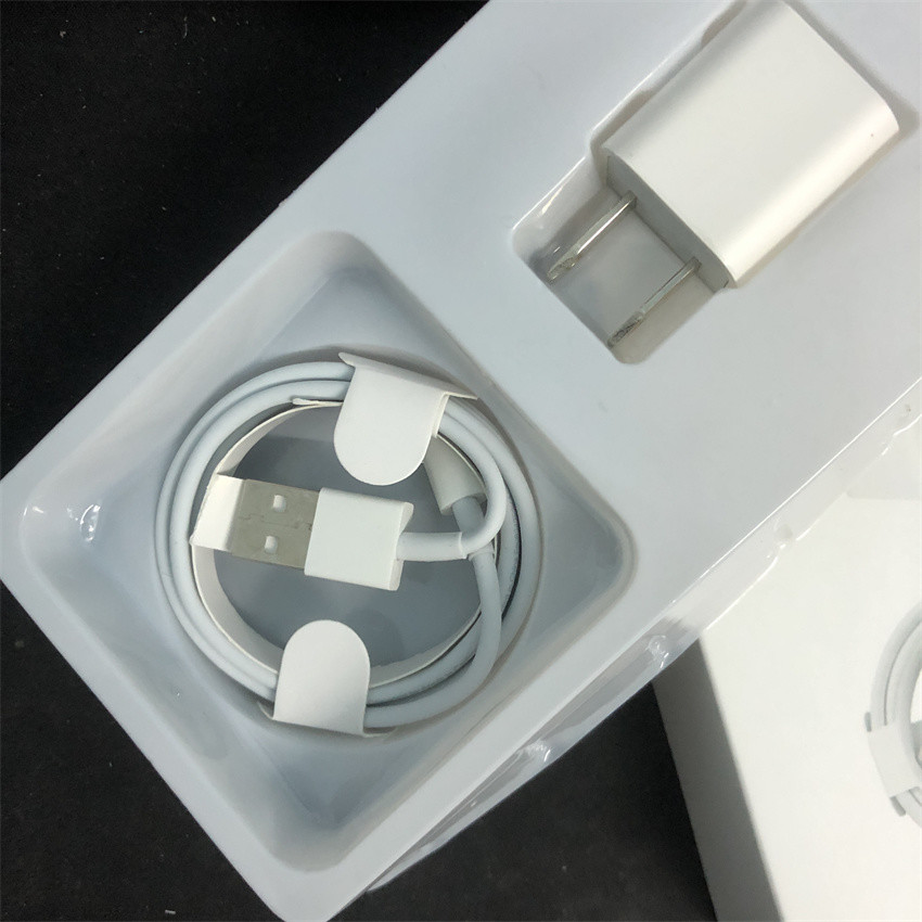 2 In 1 Phone Wall Charger A1385 USB 5W Charger Adapter With Cable