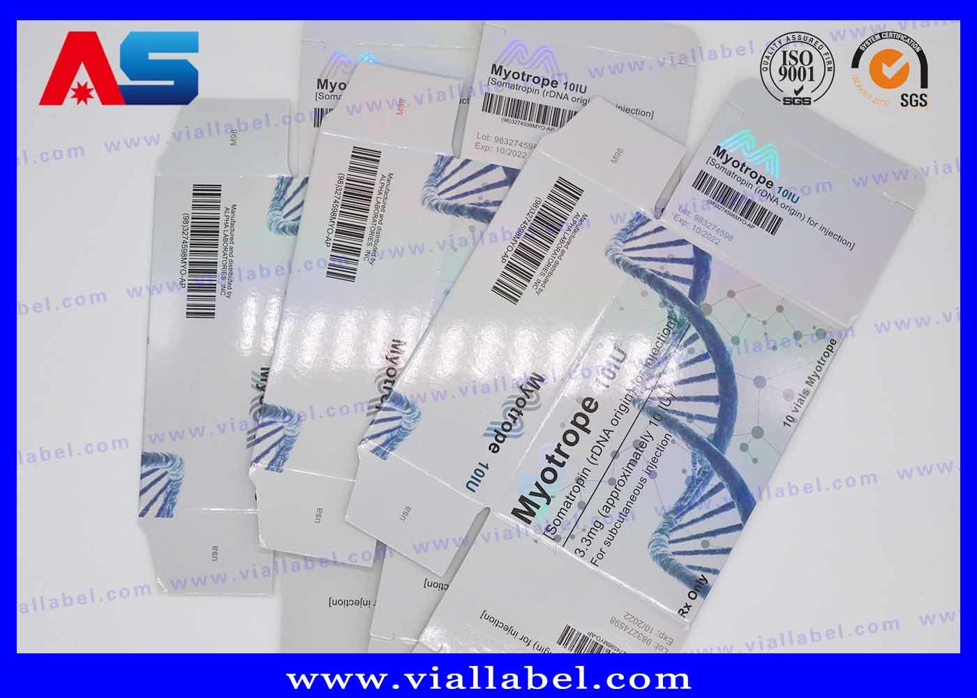Medicine Paper Insert Leaflet Printing 100g Paper Two Sides Black White Printing
