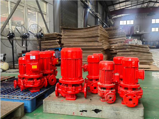 Vertical Electric Drive Centrifugal Water Pumps Customized for Fire Fighting
