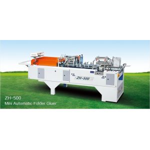 Semi-automatic Box Pasting Machine, Single-side / Double-side, Folding + Gluing