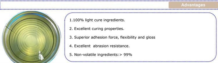 UV Offset High Gloss Coating Varnish