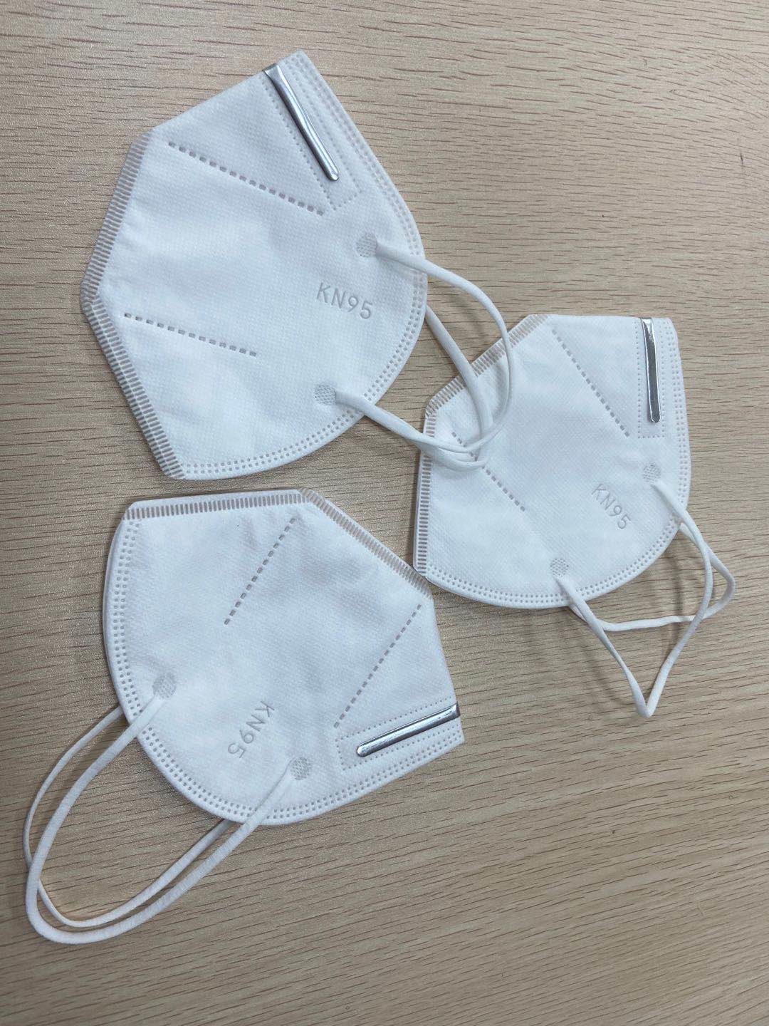 Low Breathing Resistance KN95 Reusable Dust Mask 2 Ply Nonwoven Design
