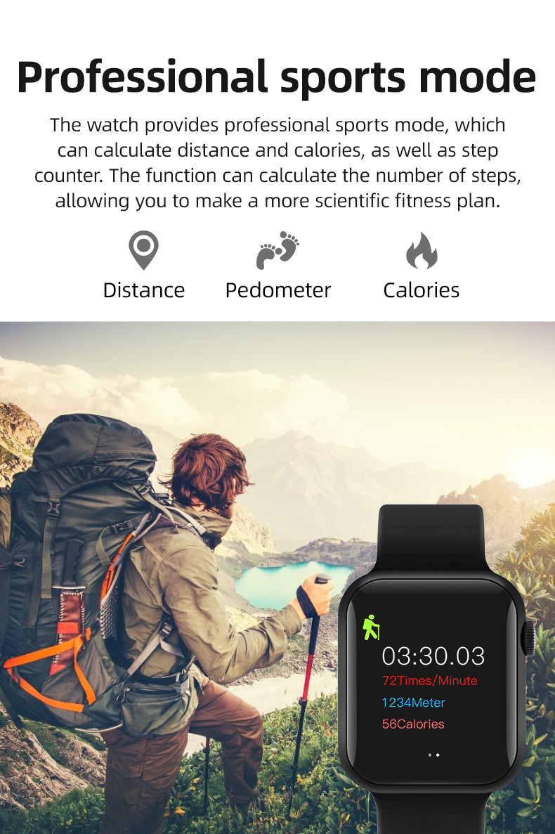 T500 Plus Men Women 1.54inch Touch Screen Call Smartwatch For Android IOS Phone T500+ Pro V T500+ plus HW16 X6 K6 Smart