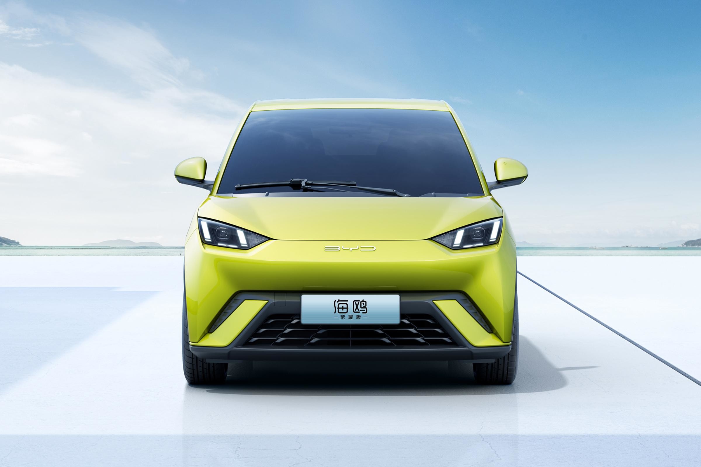 Left Drive Small BYD Seagull Electric Car 130km/H Maximum Speed Smooth Lines