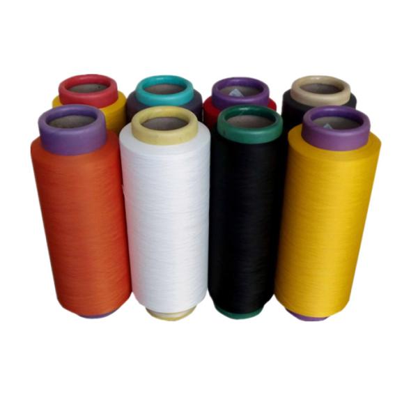 150D/48F Red Blue White Black Colors DTY 100% Polyester Yarn For Knitting