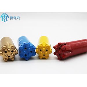  Thread Button Bit with Tungsten Carbide and High Strength Alloy Steel for Mining and Quarrying 33 - 127mm Manufactures
