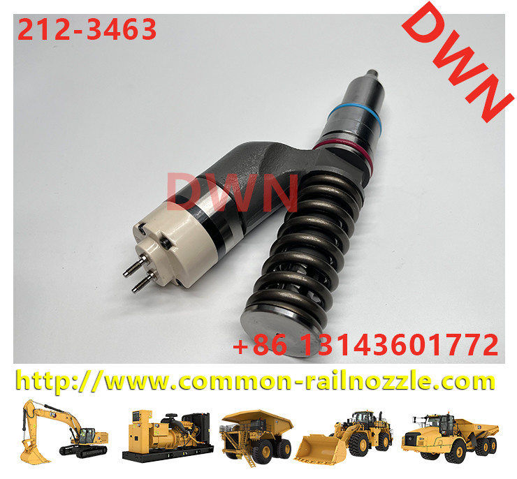 Excavator Injector Engine C10/C12/3176C Diesel Fuel Injector 212-3463 2123463 10R-0963 10R-9235