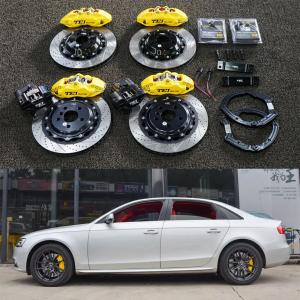  BBK Audi Big Brake Kit For A4 B8 18 Inch Car Rim Front 6 And Rear 4 Piston Caliper To Keep The EBP Function Manufactures