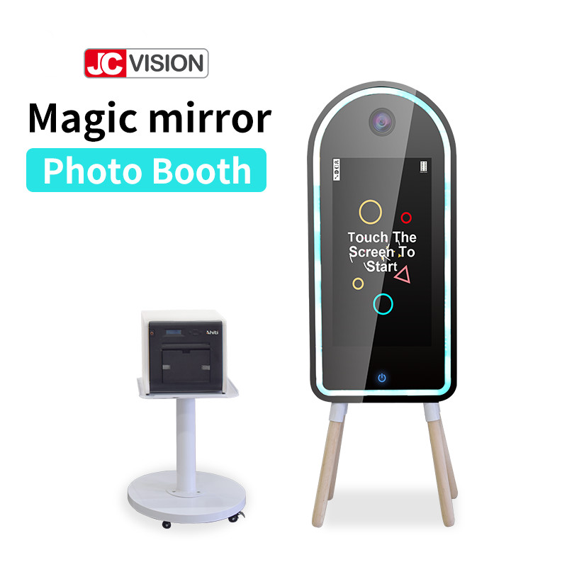  Touchscreen DIY Smart Mirror Smart Mirror Photo Booth Kiosk For Wedding Manufactures