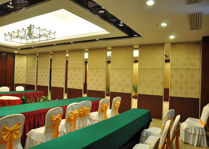 Office Aluminum Sliding Doors Operable Wall For Banquet Wedding Facility