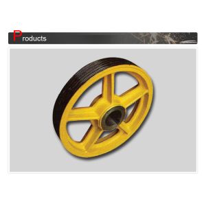 Customized Traction Elevator System Nylon Plastic Guide Pulley Sheave