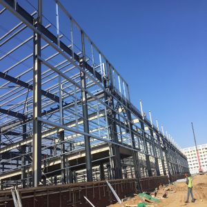 China Industrial Steel Structure Prefabricated Warehouse Building Customizable on sale