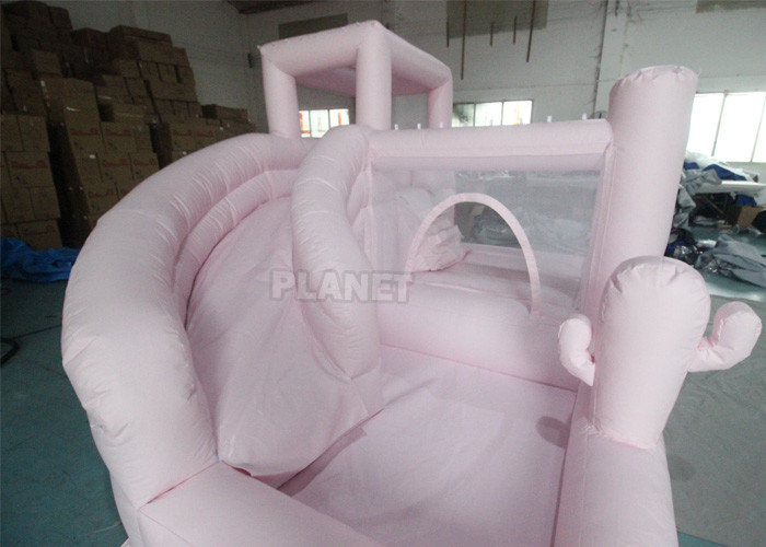 Residential Backyard Wedding Party Kids Jumping Castle Inflatable Bouncer Water Slide Moon White Bounce House
