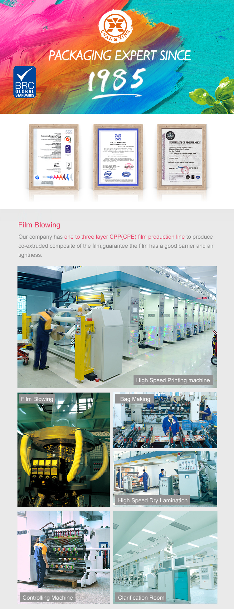 PE Transparent Stretch Shrink Packaging Film SGS 3in Shrink Sleeve Labels For Bottles
