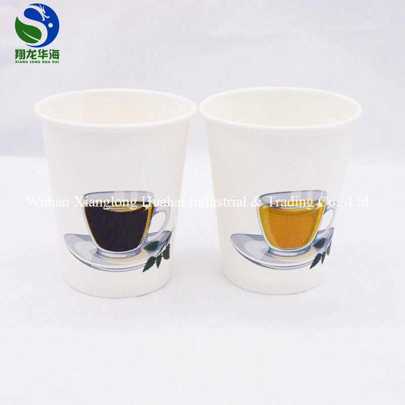 Hot Style Color Changing Paper Cups Strong Materail Takeaway Hot Drink Cups