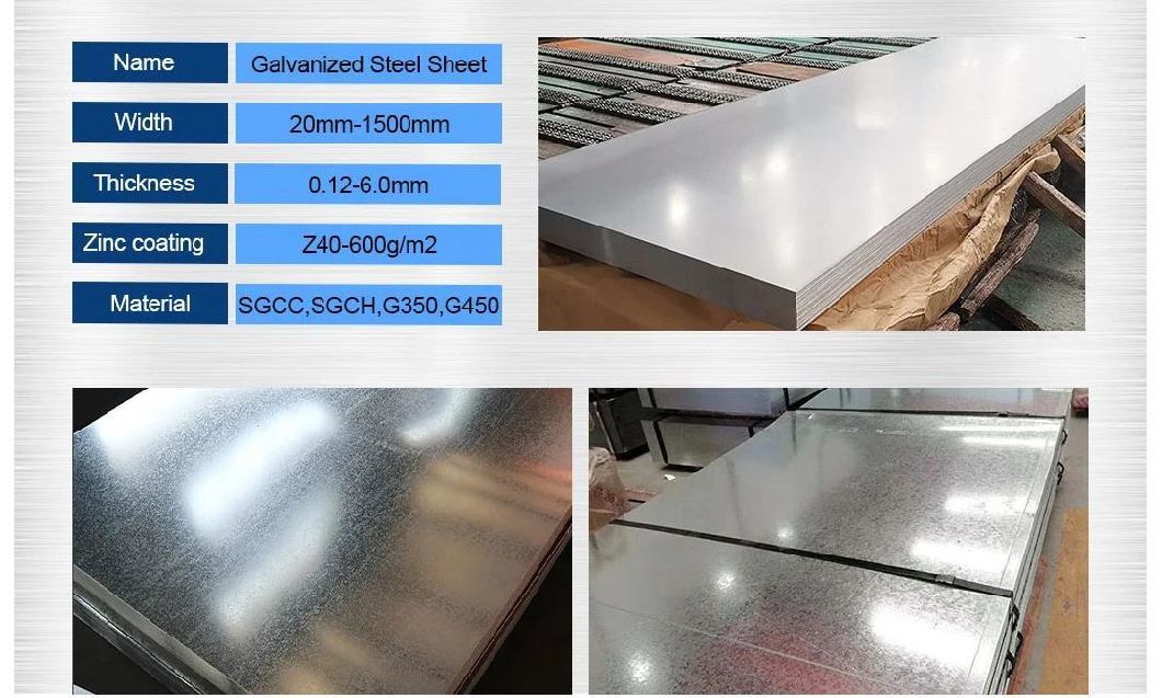 Factory Direct Hr SAE1006/S235jr Hot/Cold Rolled Mild Ms Pickled Oiled Carbon Galvanized Steel Plate for Building Material