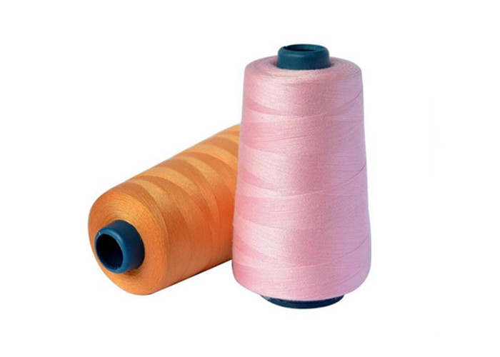 Green Fire Retardant Embroidery Thread Low Shrinkage Excellent Tenacity