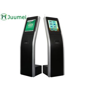  Freestanding Queue Management System Ticket Dispenser With IR Touch Screen Manufactures