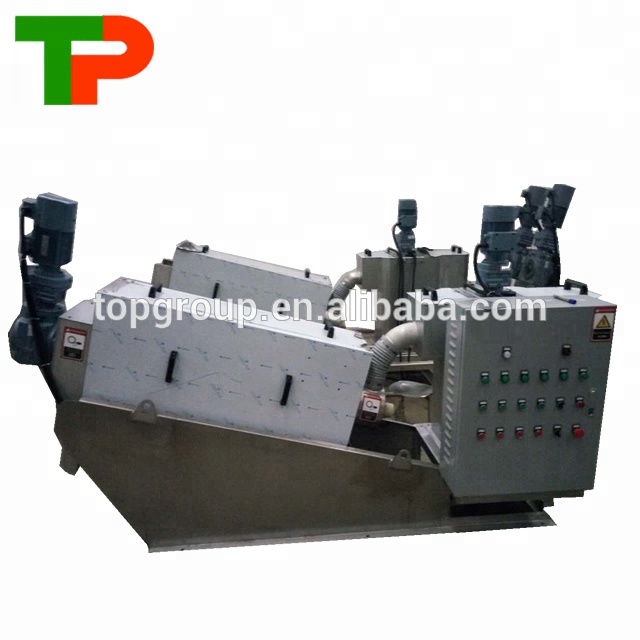 100L/Hour TPDL Volute Screw Sludge Dewatering System for Biological Sludge Treatment