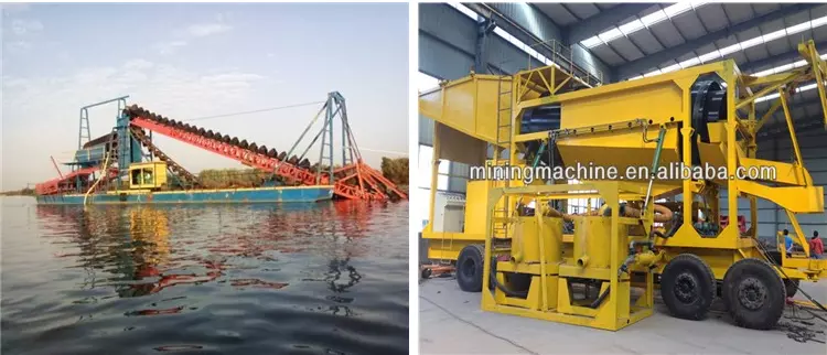 Mining 120kw 200T/Hour Gold Trommel Wash Plant Rotary Scrubber