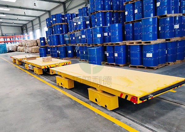 Heavy Load Explosion Proof Battery Powered Carts Running On Curved Rail