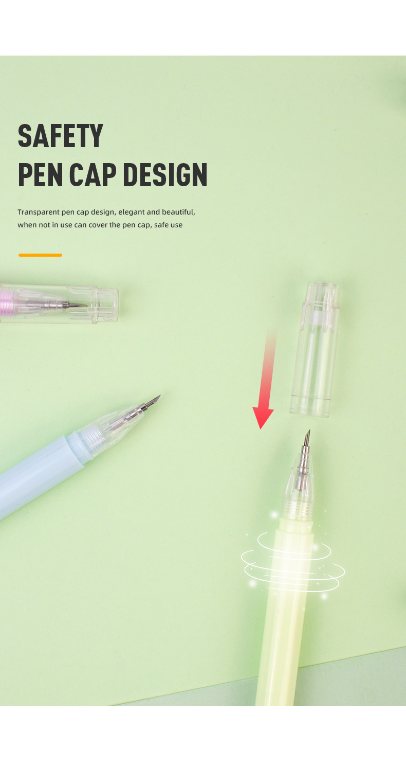 Art Portable Pen Shape Craft Hobby Cutter Paper Pen Knife for Plastic Steel Engraving