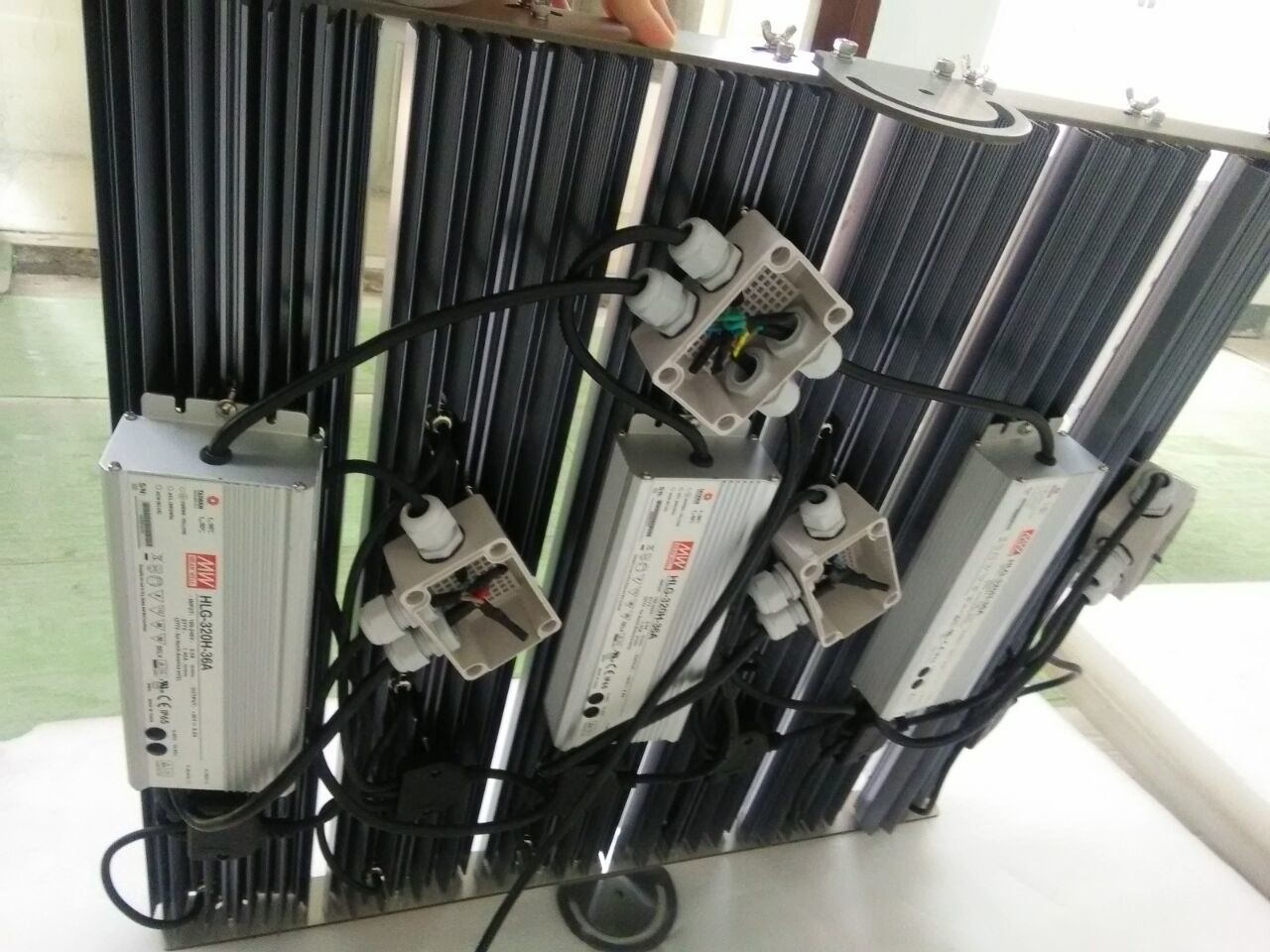 high power 1000W 600W led flood light high 140LM/W Red green green blue yellow color with Bridgelux cob AC85-265V