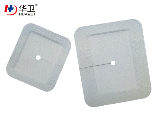 nonwoven I.V cannula and catheter fixation dressing, with U port