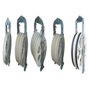 Transmission Line Stringing Tools 830mm Diameter Conductor Stringing Pulley