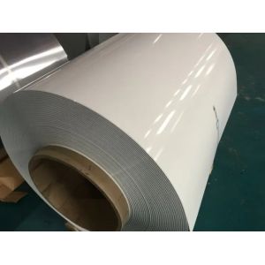  0.55mm Thickness Alloy3105 H24 24 Gauge Prepainted Aluminium Coil With PVDF Paint For Patio Cover Manufactures