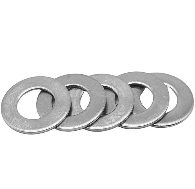 ISO9001 Certified 304 Stainless Steel Flat Washer for Nonstandard Parts OEM Service