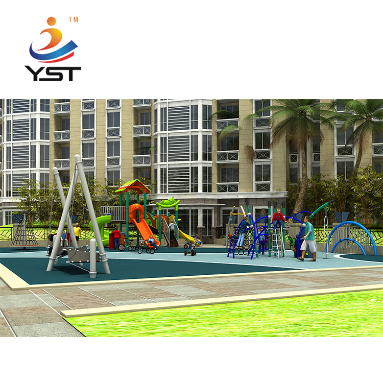 EVA Mat Rope Climbing Kids Playground Slide For Kindergarten