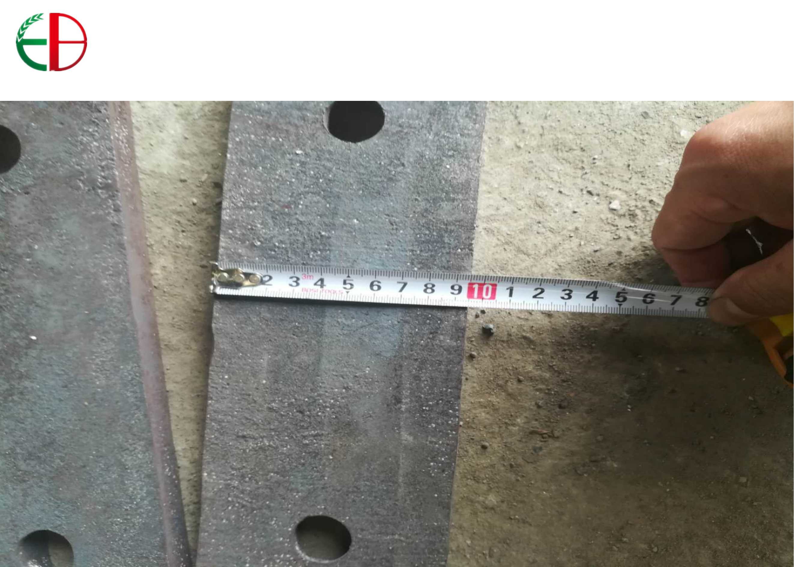 EB10030 Ni Hard Casting , 4 Nickel Hard Cast Iron Plate Austenitic Steel Material