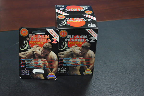 Custom Printing Thunder Bull Pills Blister Card Packaging Boxes With Butterfly Hole