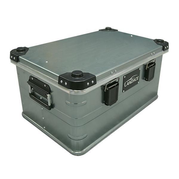 Anodize Outdoor Metal Aluminum Alloy Lunch Car Folding Boxes grey Camping Cargo