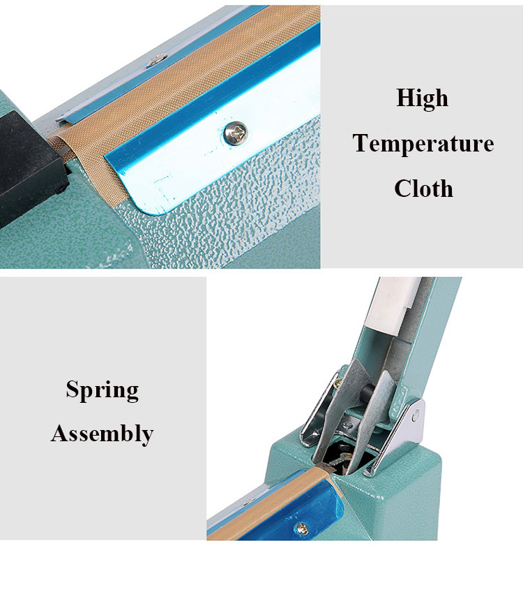 4 kg Capacity DUOQI SF-400A Manual Type Hand Impulse Sealer for Packaging Aluminum Heat