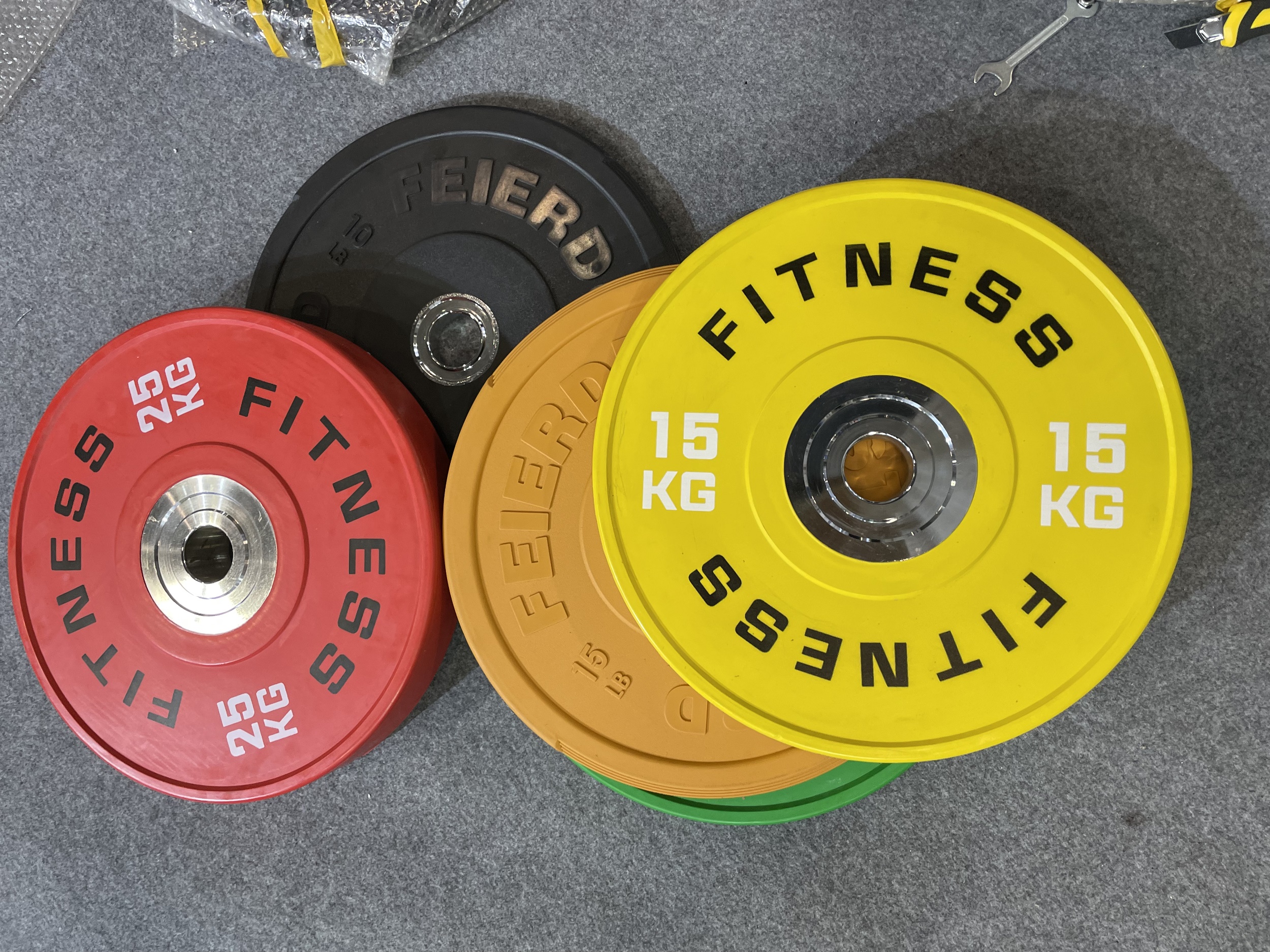 Befreeman Wholesale Professional Gym Equipment Bumper Weight Plate