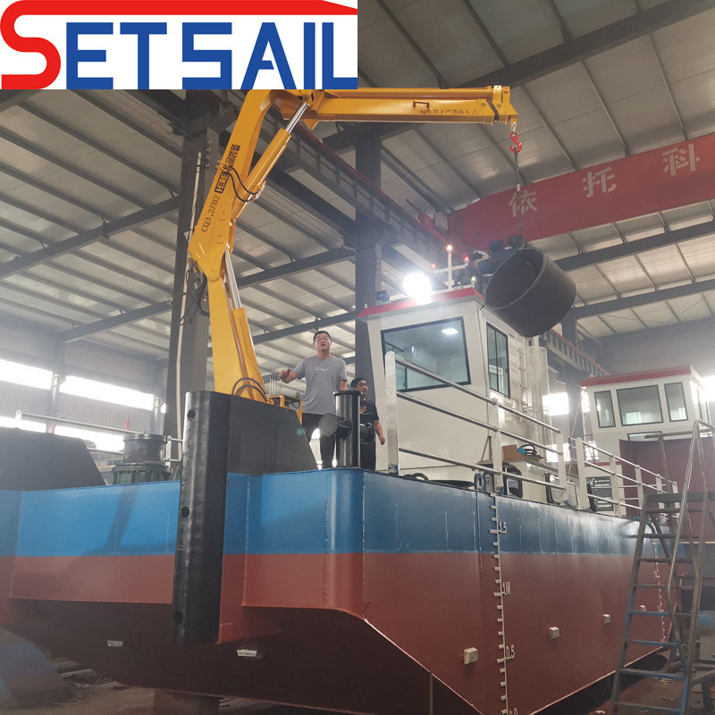 Total Fuel Consumption 33L-55L High Capacity Cutter Suction Dredger for Dredging